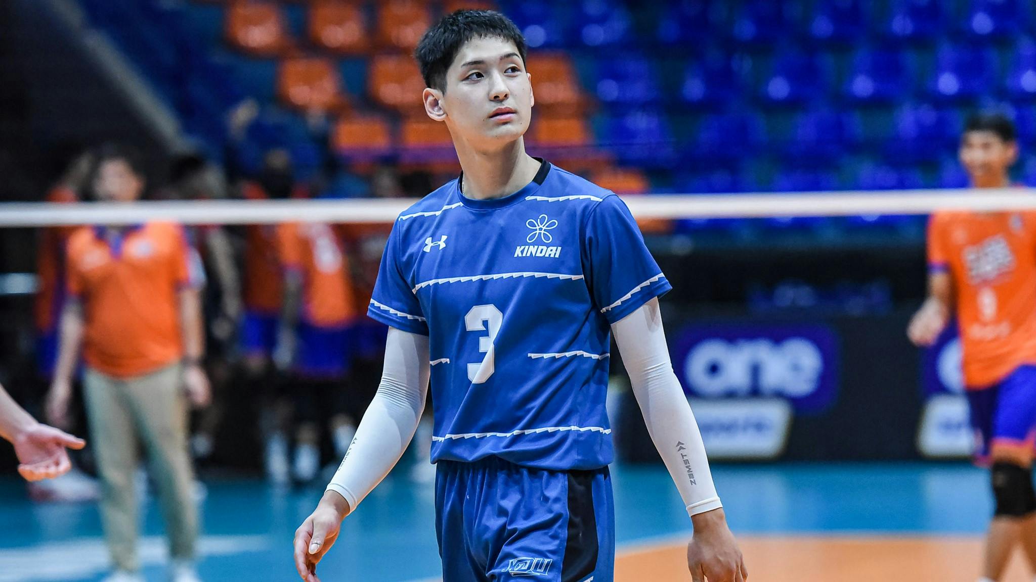 Yoshiki Yasuda, Kindai snap Criss Cross streak in Spikers